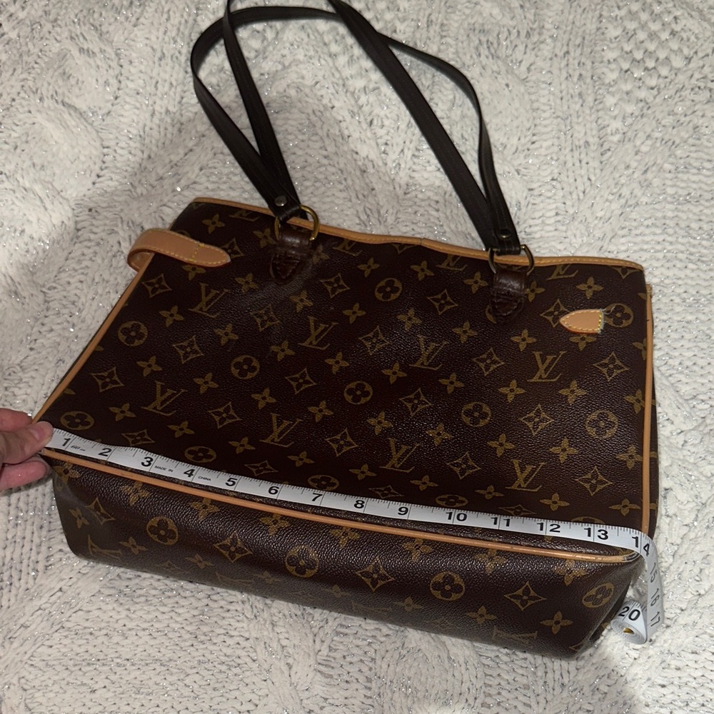 Louis Vuitton Dark Brown Monogram Tote - Picture 11 of 17